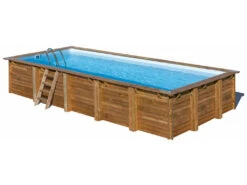 Piscina Rectangular Madera Mint 1000x400x146 Cm. Gre 788032