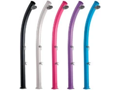 Ducha Solar Aluminio Jolly Azul Con Enjuaga Pies Poolstar DS-A522BL -Piscinas Artículos Tienda 1011143277g01