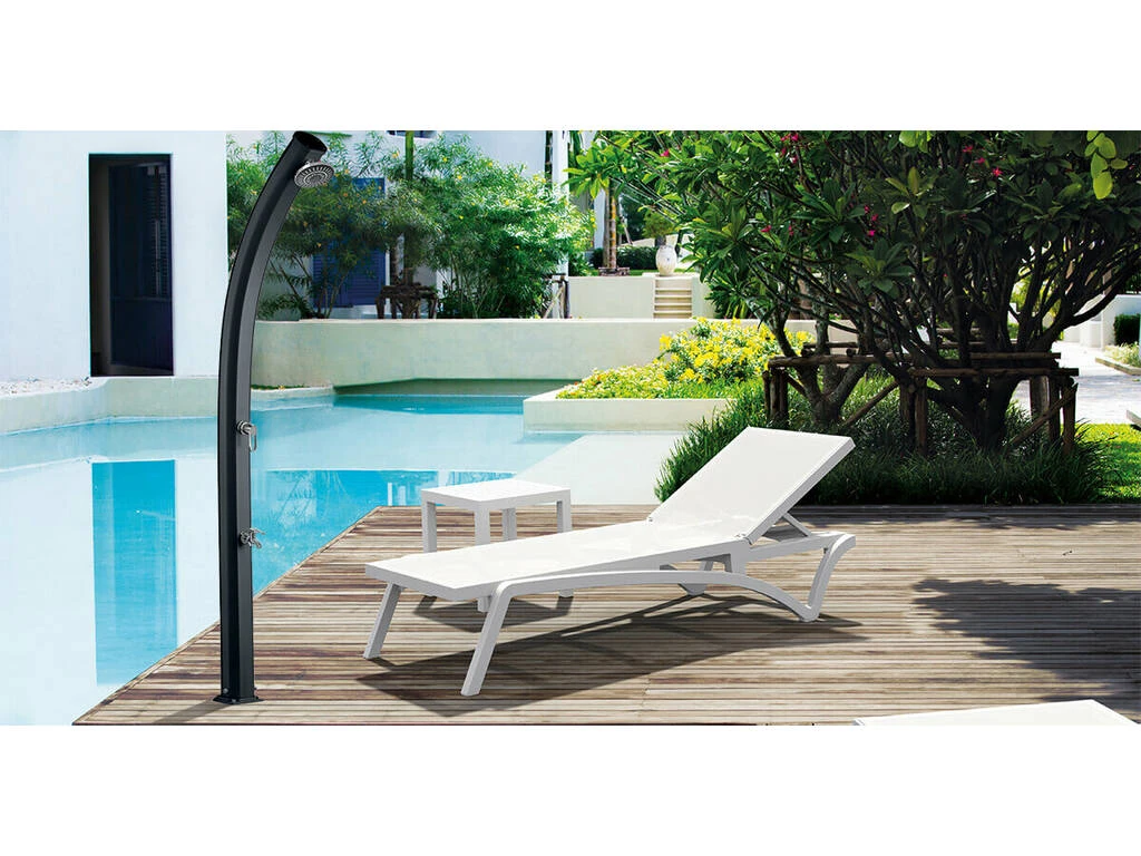 Ducha Solar Aluminio Jolly Inoxidable Con Enjuaga Pies Poolstar DS-A822NX Ducha Solar Aluminio Jolly Inoxidable Con Enjuaga Pies Poolstar DS-A822NX -Piscinas Artículos Tienda 1011143280g02