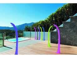 Ducha Solar Cobra Antracita Con Enjuaga Pies Poolstar DS-C720NO -Piscinas Artículos Tienda 11138969g01