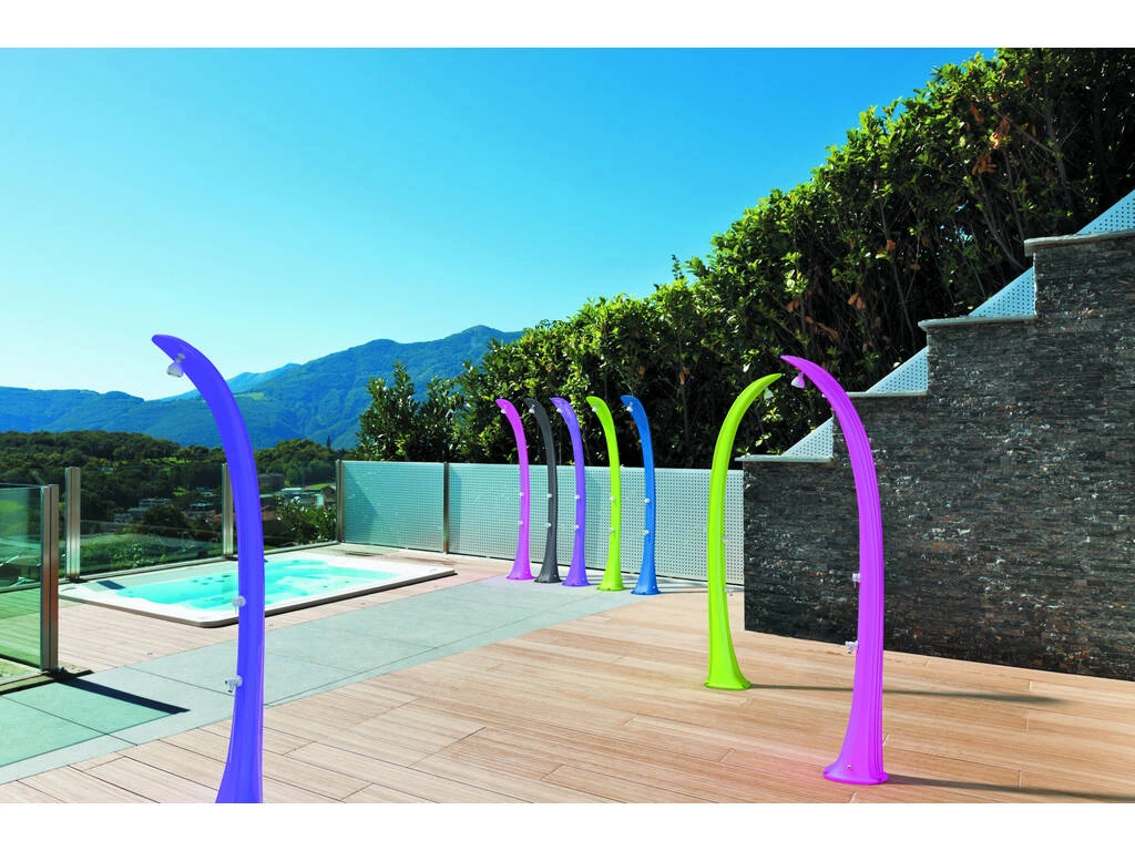 Ducha Solar Cobra Azul Con Enjuaga Pies Poolstar DS-C720BL Ducha Solar Cobra Azul Con Enjuaga Pies Poolstar DS-C720BL -Piscinas Artículos Tienda 11138972g01