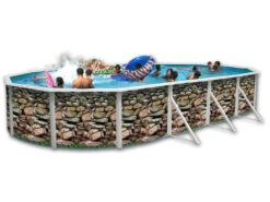 Piscina Muro 730x366x120 Cm. Toi 8541