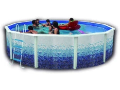 Piscina Trencadis 460x120 Cm. Toi 8586