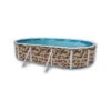 Piscina Camuflaje 640x366x120 Cm. Toi 8671 -Piscinas Artículos Tienda 11139149g00