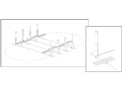 Piscina Ibiza Compacta 640x366x132 Cm. Toi 8811 -Piscinas Artículos Tienda 11139224g06
