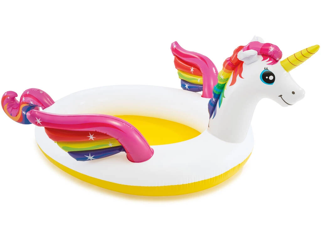 Piscina Hinchable Infantil Unicornio con Pulverizador 272x193x104 cm. Intex 57441 Piscina Hinchable Infantil Unicornio Con Pulverizador 272x193x104 Cm. Intex 57441 -Piscinas Artículos Tienda 1911146609g00