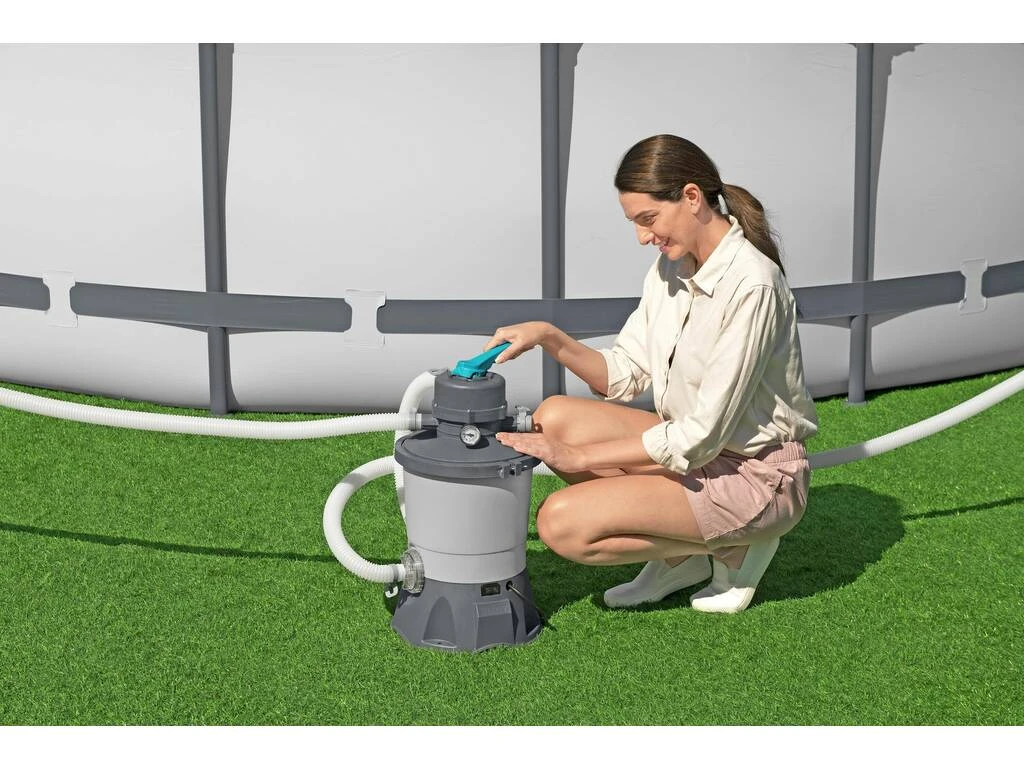 Depuradora de Arena Flowclear 3.028 l/h Bestway 58515 Depuradora De Arena Flowclear 3.028 L/h Bestway 58515 -Piscinas Artículos Tienda 1911146843g10