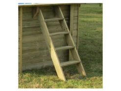 Piscina Ovalada Madera Vermela 672x472x146 Cm. Gre 790098 -Piscinas Artículos Tienda 1911147474g02