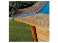 Piscina Ovalada Madera Vermela 672x472x146 Cm. Gre 790098 -Piscinas Artículos Tienda 1911147474g06