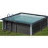 Piscina Cuadrada Madera Composite 326x326x124 Cm. Gre KPCOR28 -Piscinas Artículos Tienda 1911147476g00