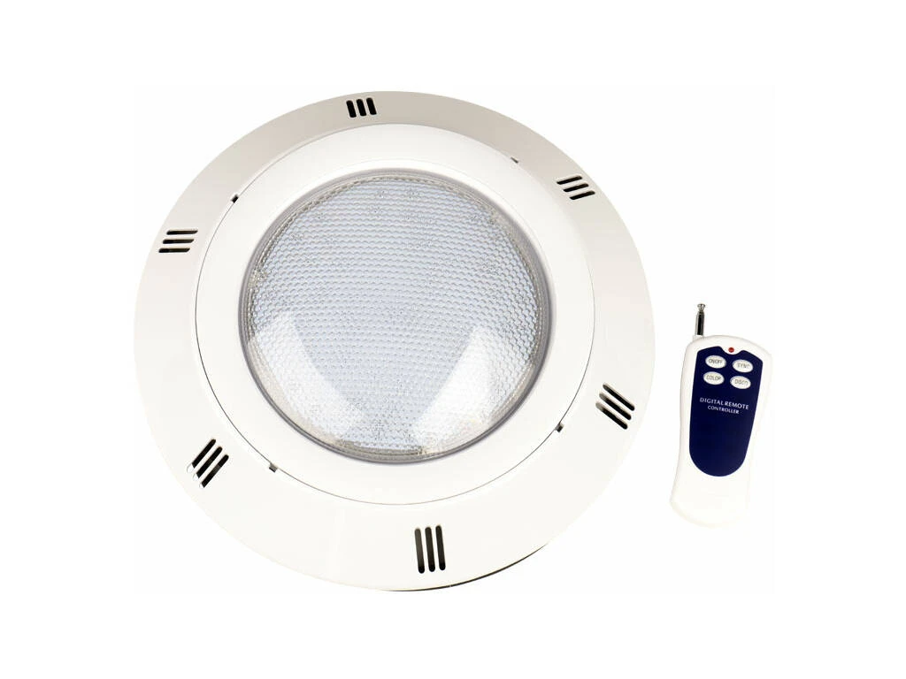 Luz Led Color Para Piscinas Proyector Plano Cruceta Con Mando QP 500384FC Luz Led Color Para Piscinas Proyector Plano Cruceta Con Mando QP 500384FC -Piscinas Artículos Tienda 1911147585g00