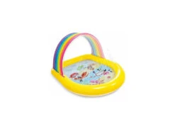 Piscina Hinchable Infantil Rainbow Arch Spray 147x130x86 Cm. Intex 57156