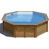 Piscina Redonda Madera Ananas 428X117 Cm. Gre 790210 -Piscinas Artículos Tienda 1999951305g00