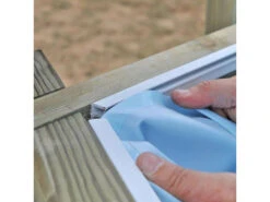 Piscina Ovalada Madera Avocado 656X456X131 Cm. Gre 790203 -Piscinas Artículos Tienda 1999951313g06