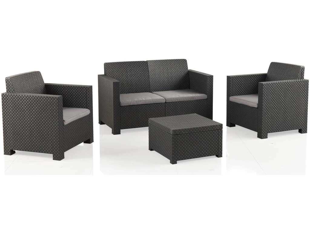 Muebles Jardín Set Evo Confort Grafito SP Berner 55404 Muebles Jardín Set Evo Confort Grafito SP Berner 55404 -Piscinas Artículos Tienda 1999954460g00