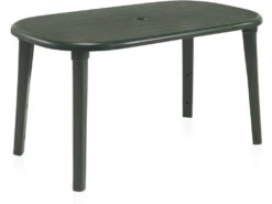 Muebles Jardín Mesa Cancún 140 Verde SP Berner 55358