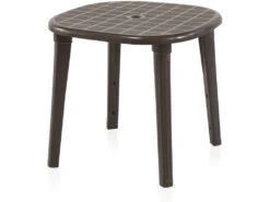 Muebles Jardín Mesa Cancún 80 Wengué SP Berner 55397