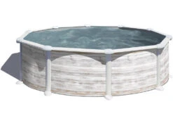 Piscina De Acero Groenlandia 350X132 Cm. Gre KITPR358N