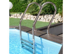 Piscina Redonda Madera Vanille 2 400X119 Cm. Gre 800002 -Piscinas Artículos Tienda 1999957159g03