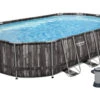 Piscina Oval Power Steel 610x366x122 Cm. Bestway 5611R 2 Piscina Oval Power Steel 610x366x122 Cm. Bestway 5611R -Piscinas Artículos Tienda 1999959115g00