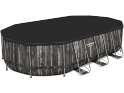 Piscina Oval Power Steel 610x366x122 Cm. Bestway 5611R -Piscinas Artículos Tienda 1999959115g01