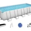 Piscina Desmontable Rectangular 640x274x132 Cm. Power Steel Bestway 5612B -Piscinas Artículos Tienda 1999959419g00