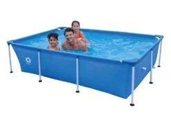 Piscina Desmontable Steel Super Rectangular Pool 258x179x66 Cm. Depuradora 1136 L. Jilong 17805EU -Piscinas Artículos Tienda 1999959579g01