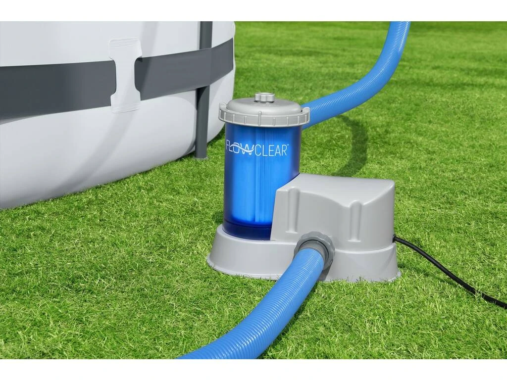 Depuradora de Cartucho 5.678 L/H Transparente Bestway 58675 Depuradora De Cartucho 5.678 L/H Transparente Bestway 58675 -Piscinas Artículos Tienda 1999963037g03