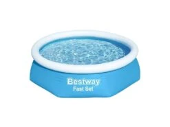 Piscina Desmontable Fast Set Aro Hinchable De 244x61 Cm. Bestway 57448