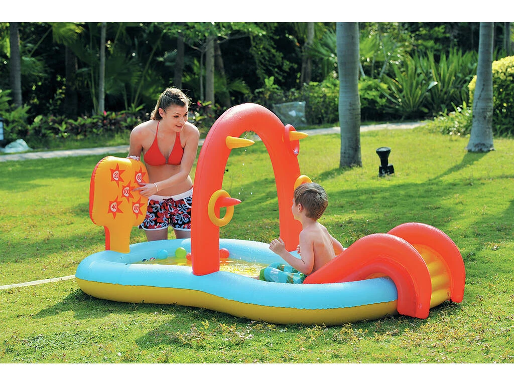 Centro de Juegos Hinchable Slidding Spray Pool 225 x 124 x 104 cm. Jilong 97224 Centro De Juegos Hinchable Slidding Spray Pool 225 X 124 X 104 Cm. Jilong 97224 -Piscinas Artículos Tienda 1999963998g01