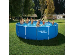 Piscina Desmontable De 457x122 Cm. Con Depuradora De Cartucho Polygroup P2001548FOEU -Piscinas Artículos Tienda 1999966181g02