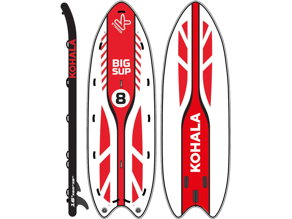Tabla Paddle Surf Stand-Up Big Sup Kohala 480x155x20 cm. Ociotrends 1646 Tabla Paddle Surf Stand-Up Big Sup Kohala 480x155x20 Cm. Ociotrends 1646 -Piscinas Artículos Tienda 1999966948g01