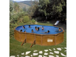 Piscina Imitación Madera Sicília 500x300x120 Cm Gre KITPROV503W -Piscinas Artículos Tienda 26462g07