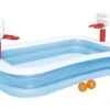 Piscina Con Juego De Baloncesto 254x168x102 Cm. Bestway 54122 -Piscinas Artículos Tienda 32373g00
