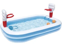 Piscina Con Juego De Baloncesto 254x168x102 Cm. Bestway 54122 -Piscinas Artículos Tienda 32373g02