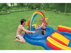Centro De Juegos Arcoiris 297x193x135 Cm Intex 57453 -Piscinas Artículos Tienda 9019g02