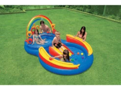 Centro De Juegos Arcoiris 297x193x135 Cm Intex 57453 -Piscinas Artículos Tienda 9019g07