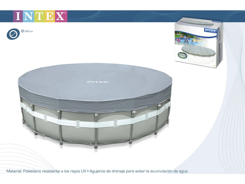 Cubierta para Piscinas de 549 cm. Intex 28041 Cubierta Para Piscinas De 549 Cm. Intex 28041 -Piscinas Artículos Tienda 9189g02