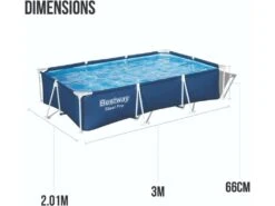 Piscina Desmontable 300x201x66 Cm. Bestway 56411 5 Piscina Desmontable 300x201x66 Cm. Bestway 56411 -Piscinas Artículos Tienda 9503g03