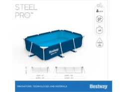 Piscina Desmontable 259x170x61cm. Bestway 56403 -Piscinas Artículos Tienda 9665g02