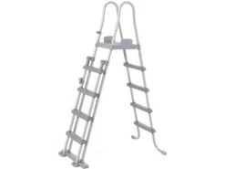 Escalera De Seguridad Piscina 132 Cm.Bestway 58332