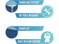 Piscina Desmontable 221x150x43 Cm. Bestway 56401 -Piscinas Artículos Tienda 9772g01