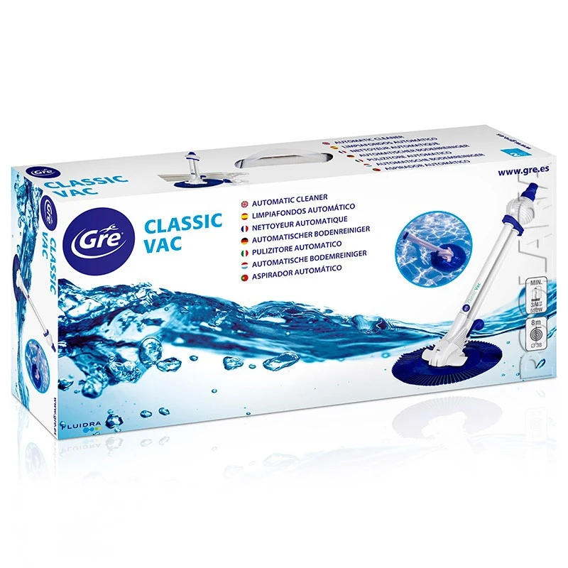 Limpiafondos Classic Vac Gre Limpiafondos Classic Vac Gre -Piscinas Artículos Tienda box classic vac 19001