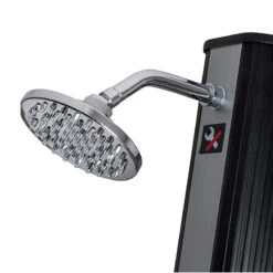 Ducha Solar De Gre - 35 Litros -Piscinas Artículos Tienda cabezal aluminio ducha solar gre