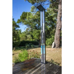 Ducha Solar Gre De Aluminio 38 Litros -Piscinas Artículos Tienda dsalp38 09 20