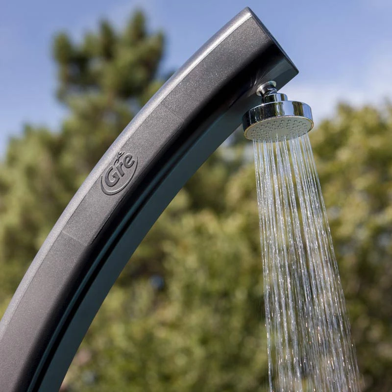 Ducha curva solar Gre 25 litros Ducha Curva Solar Gre 25 Litros -Piscinas Artículos Tienda ducha curva ssr25 gre