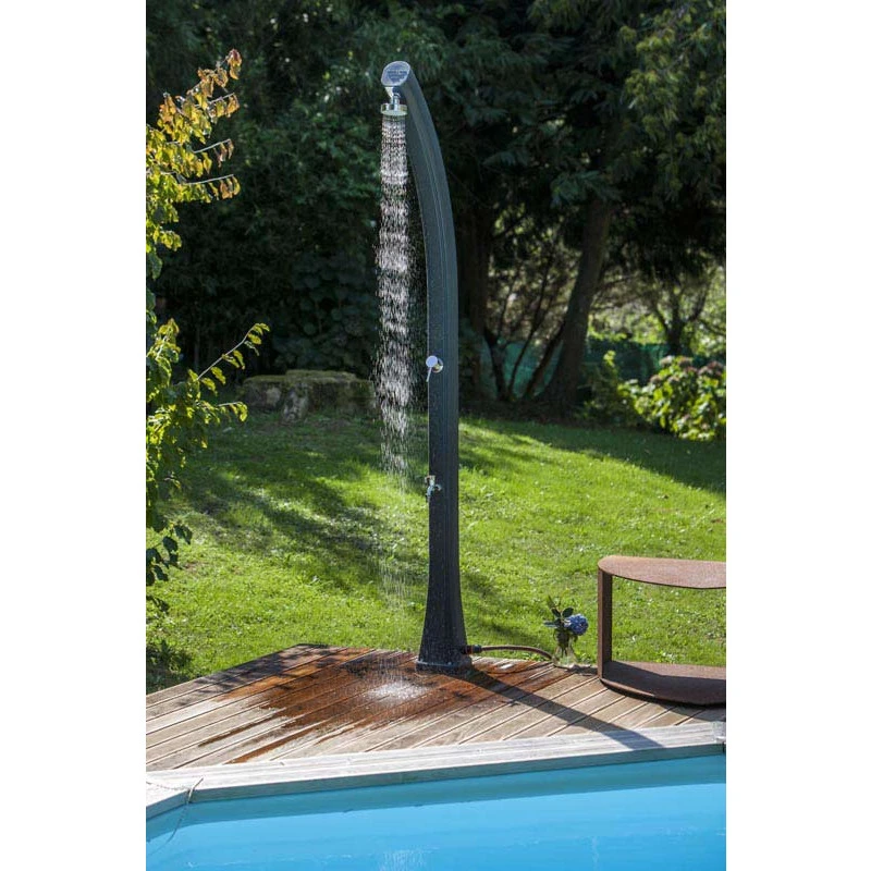 Ducha curva solar Gre 25 litros Ducha Curva Solar Gre 25 Litros -Piscinas Artículos Tienda ducha ssr25 gre curva