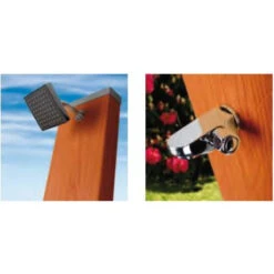 Ducha Solar Gre 32 Litros 3 Ducha Solar Gre 32 Litros -Piscinas Artículos Tienda ducha madera 1