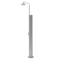 Ducha Solar Rainbow Astralpool -Piscinas Artículos Tienda ducha solar rainbow plata inox 2