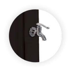 Ducha Solar Happy 4 X 4 Poolstar -Piscinas Artículos Tienda enjuague pies ducha solar happy 4x4 1